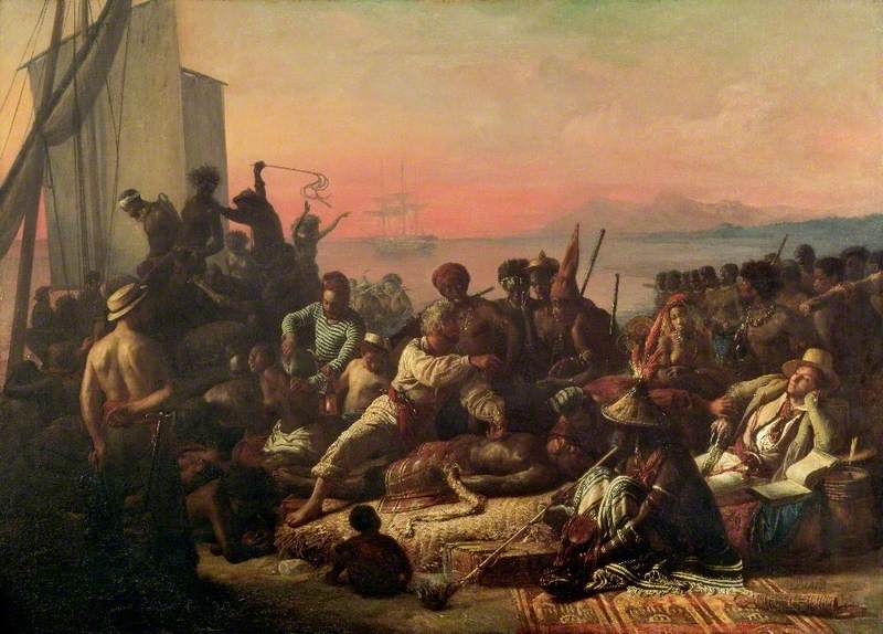 The Slave Trade, François Auguste Biard