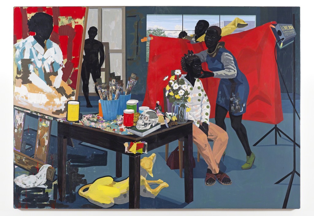Untitled (Studio), Kerry James Marshall (2014)